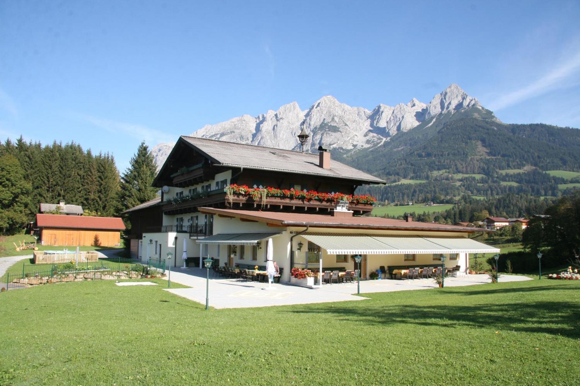 Landgasthof Hotel Zehenthof Pfarrwerfen Dış mekan fotoğraf